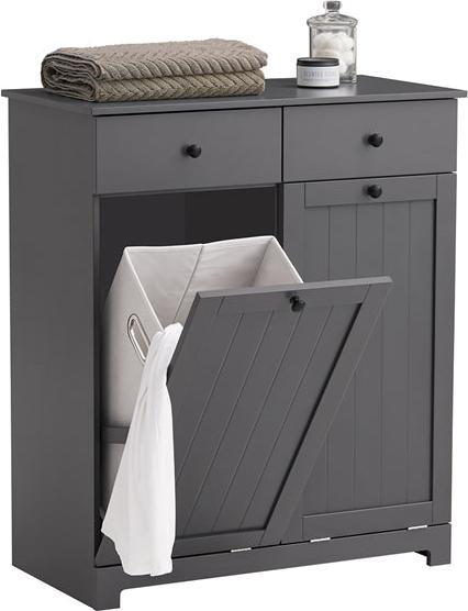Produktbild SoBuy Wäscheschrank mit 2 Wäschesäcke