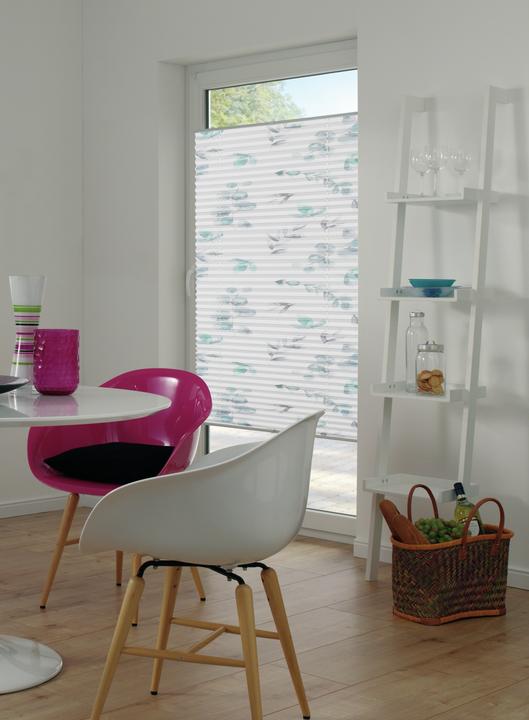 Produktbild Gardinia Plissee Concept zum Klemmen Flowers and Plants Zweig (100 x 130 cm)