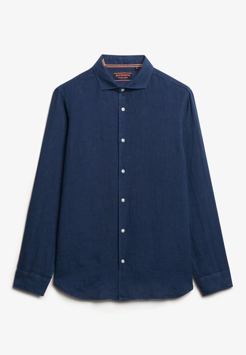 Immagine prodotto Superdry Vacation Hemd mit langen Ärmeln aus Leinen (L)