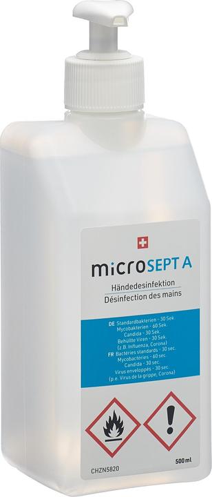 Actual product image Microstech Microsept A (500 ml)