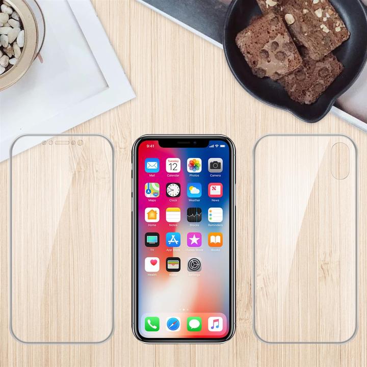 Actual product image Cadorabo TPU 360 Degree Case Cover (Apple iPhone X)