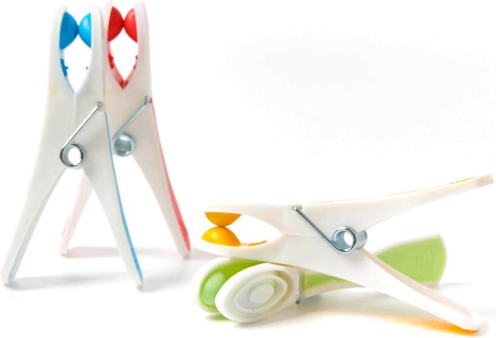Immagine prodotto FTM Mollette per abiti 24 pezzi, Multicolore