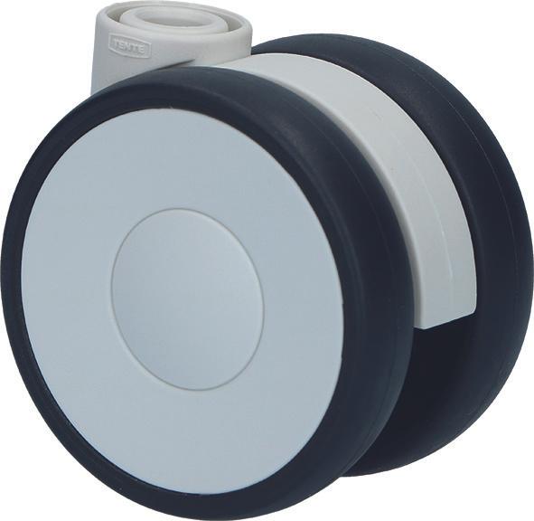 Actual product image Tente Double swivel castors Linea 65