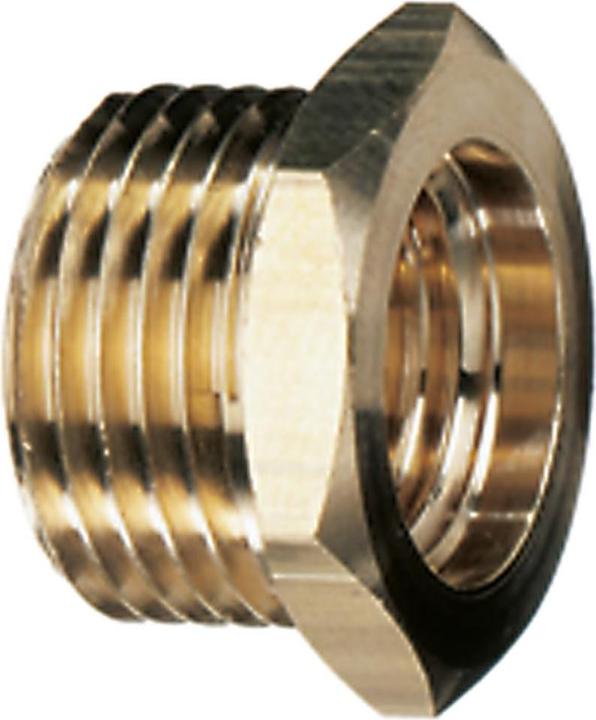 Produktbild EWO Reduziernippel Messing Aussengewinde G 1/4 ″ Innengewinde G 1/8 ″
