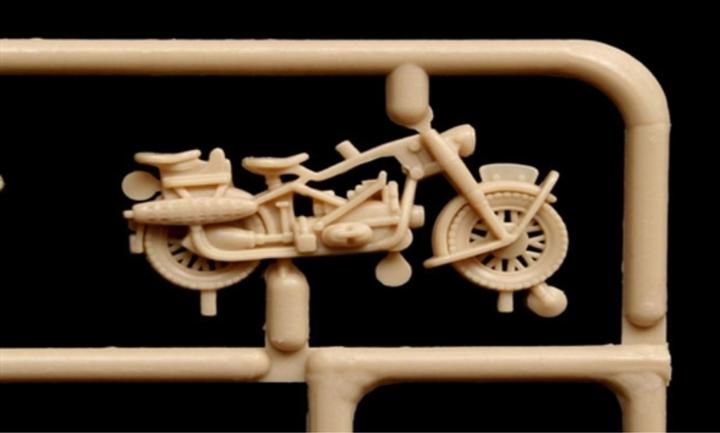 Actual product image 1:72 WWII German Motorcycles