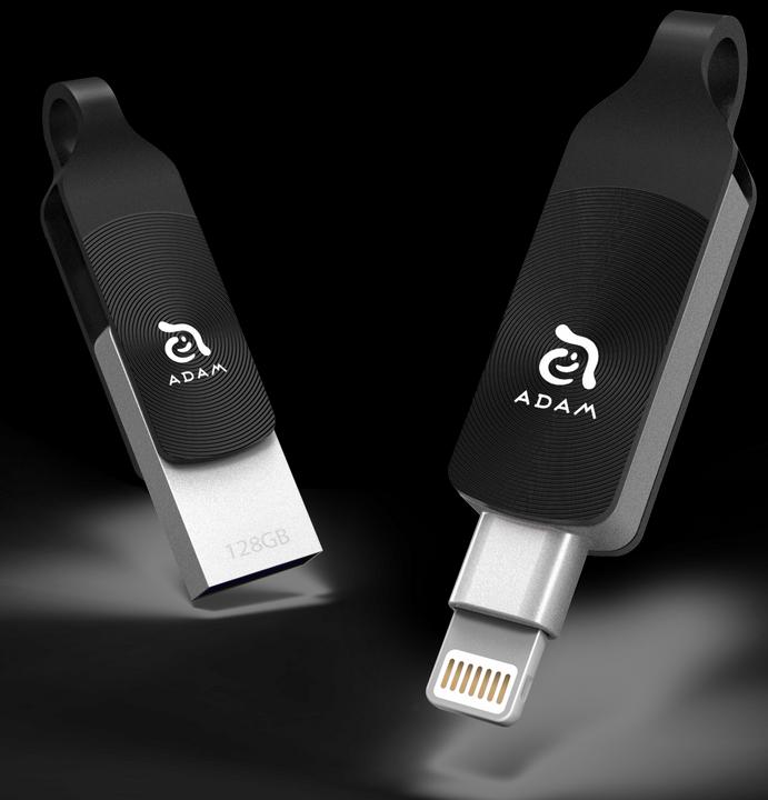Actual product image Adam Elements iKlips Duo+ (128 GB, USB-A)