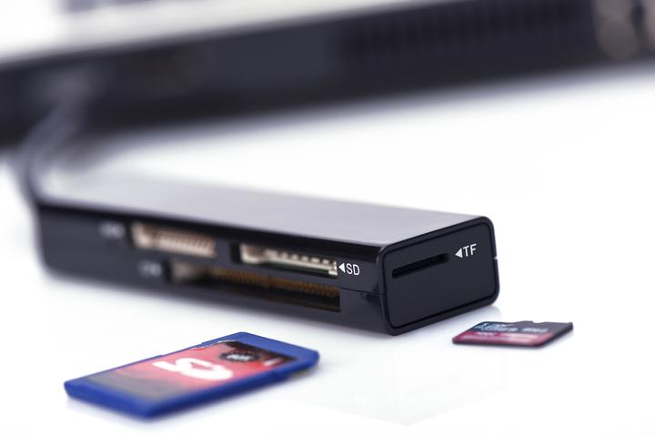Actual product image ednet USB 3.0 multi card reader (USB 3.0)