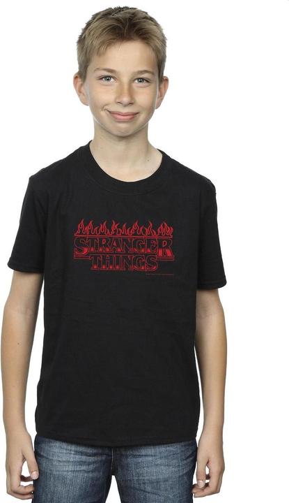 Immagine prodotto Netflix Stranger Things Flames Maglietta Ragazzi (152, 158)