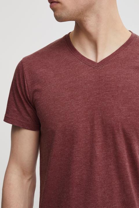 Immagine prodotto Solid Bedo T-Shirt A Maniche Corte Maglietta Da Uomo Con Collo A V In Cotone 100% (XXL)