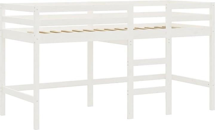 Image du produit VidaXL Lit superposé pour enfant avec rideaux Rose (80 x 200 cm)