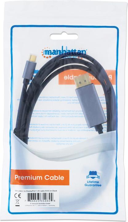 Immagine prodotto Manhattan USB-C — DisplayPort (2 m, DisplayPort)
