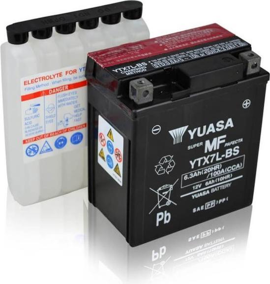 Image du produit Yuasa YTX7L-BS (12 V, 6.30 Ah, 100 A)