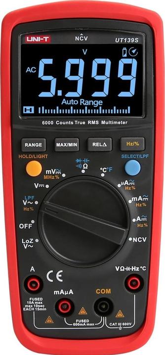 Uni-T UT139S Multimeter (CAT III)