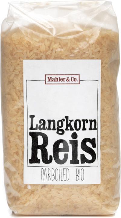 Produktbild Mahler & Co. Langkornreis Italien Parboiled (1000 g)