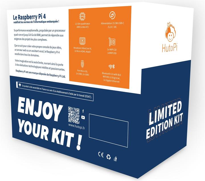 Immagine prodotto HutoPi Kit Pi 4 2GB in edizione limitata