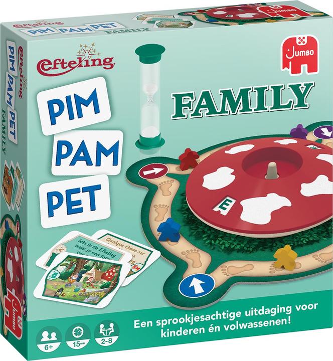 Actual product image Jumbo Pim Pam pet family Efteling (Dutch)