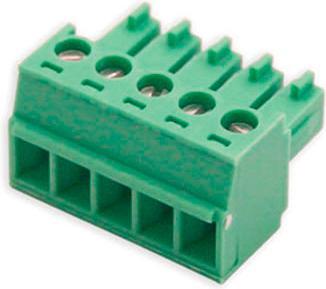 Actual product image Phoenix 2 pole MC 1.5/2-ST-3.81 PCB wire to board cable plug with 3.81mm pitch