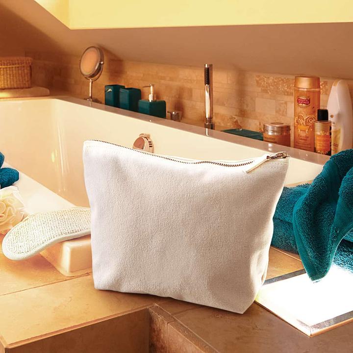 Immagine prodotto Westford Mill Borsa in tessuto canvas Borsa per cosmetici