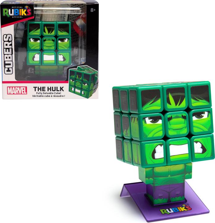 Actual product image Spin Master Rubik's - Cubers 3x3 - Hulk (3 x 3)