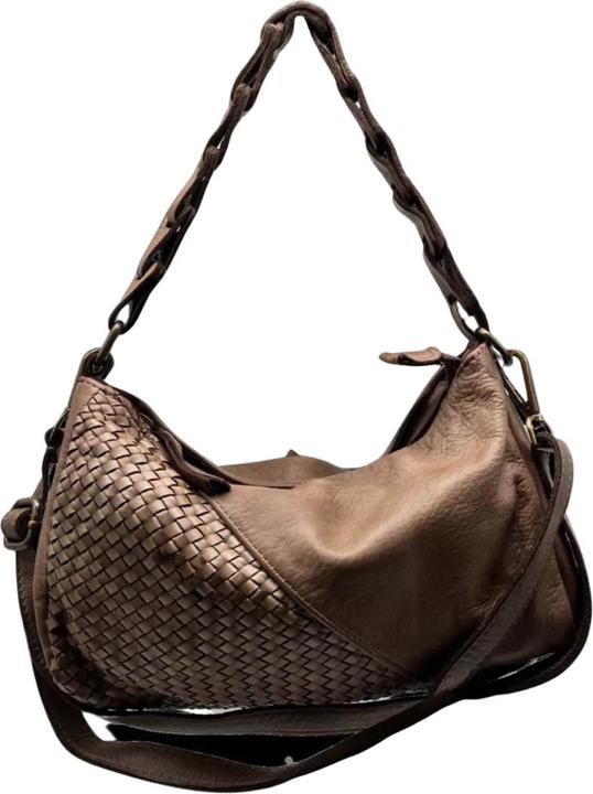 Louisa Lee Designer Schultertasche Umhängetasche Tragtasche Handgefertigt Leder No.3