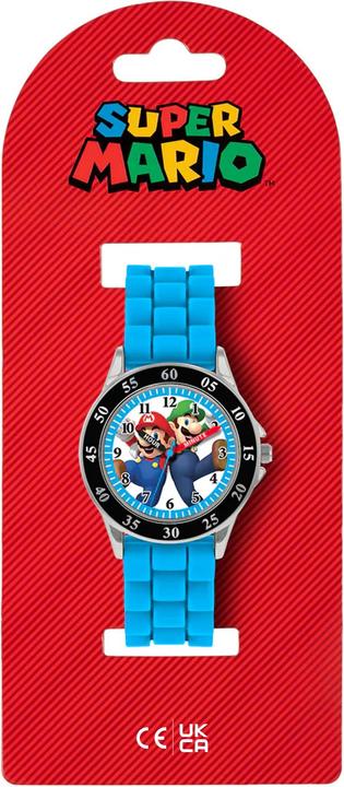 Produktbild Disney Mario Analog Quartz Watch with Silicone Strap GSM3044 (Analoguhr)