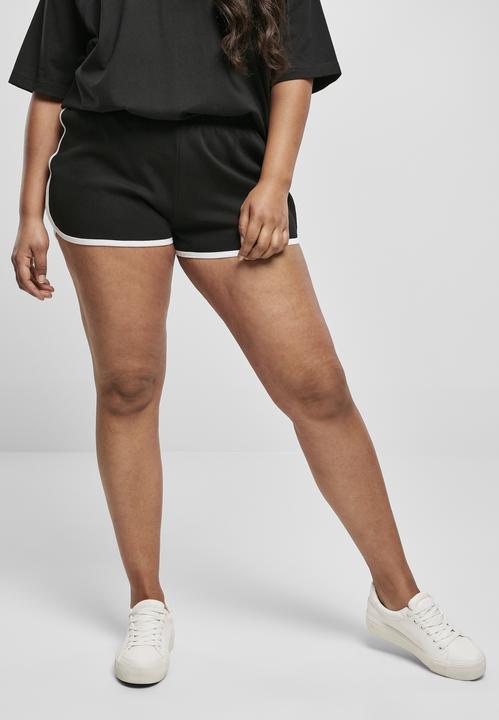 Actual product image Urban Classics Ladies Organic Interlock Retro Hotpants (XS)
