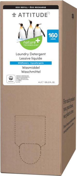 Attitude Refill (160 Washing cycles, Liquid detergent)