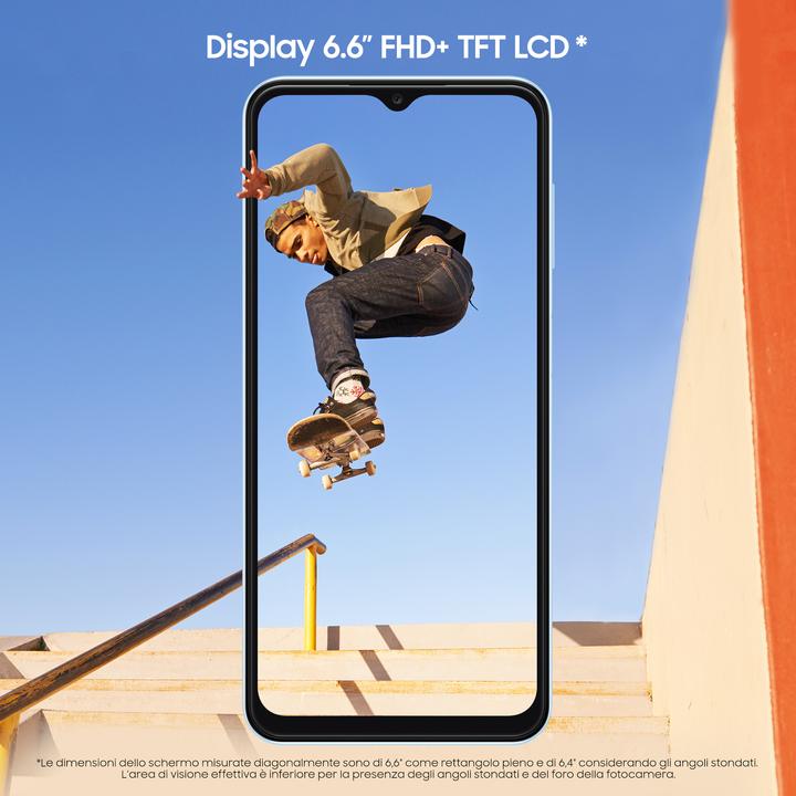 Produktbild Samsung Galaxy A13 (64 GB, Light Blue, 6.60", Dual SIM, 50 Mpx, 4G)