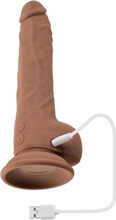 Productafbeelding Evolved Duw in mij - Duwende dildo van - Bruin