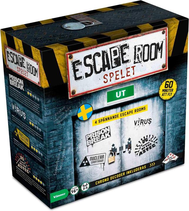 Produktbild JTI Escape Room - Schwedisch (Schwedisch)