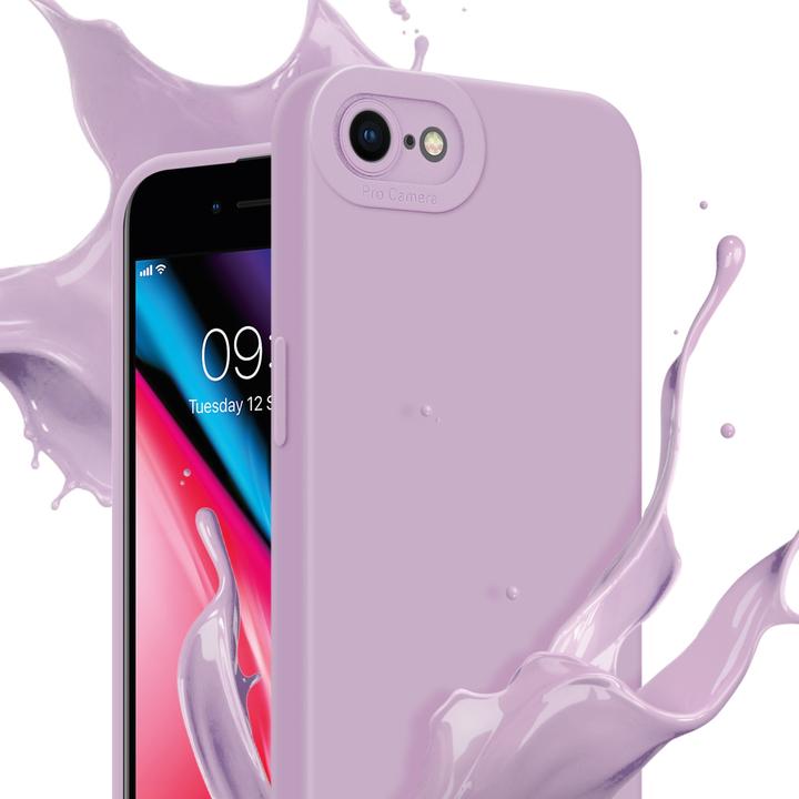Productafbeelding Cadorabo Hoesje voor Apple iPhone 7 / 7S / 8 / SE 2020 in TPU Fluid LM162 Style (Apple iPhone 7, Apple iPhone SE (2e generatie))