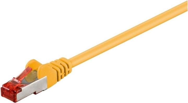 Actual product image MicroConnect S/FTP CAT6 50m Yellow LSZH (S/FTP, CAT6, 50 m)