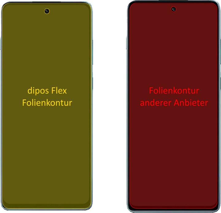 Produktbild Dipos Displayschutzfolie Full-Cover 3D (3 Stück, Motorola Edge S30)