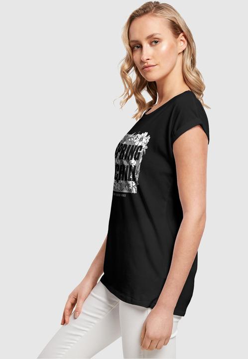 Produktbild Merchcode Ladies Spring And Chill Extended Shoulder Tee - 113645 (L)