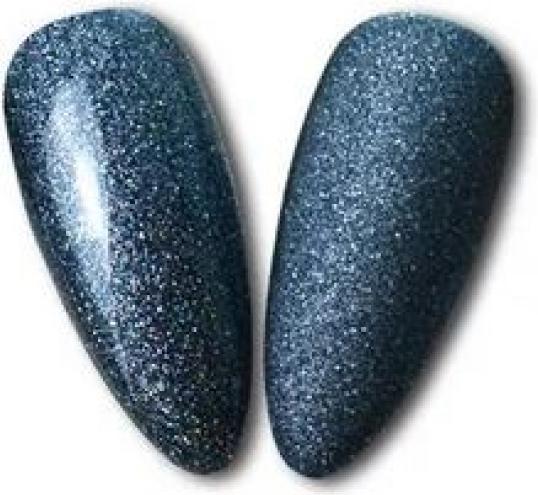 Produktbild Canni Gellack Eye Shadow C044 UV/LED (Tiefblau Glitzer, Gel-Effekt Nagellack)