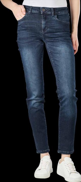Actual product image Mustang Mid Waist Shelby Jeans Slim (Jasmin New) Dark Blue (W31/L36)