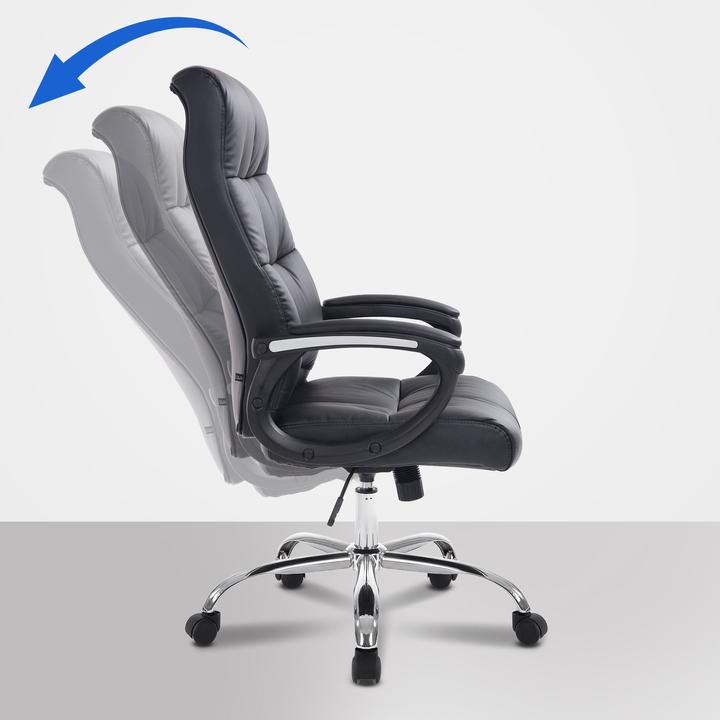 Actual product image CLP Office chair Poseidon, black
