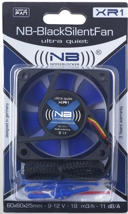 Produktbild Noiseblocker BlackSilent XR1 (60 mm, 1 x)