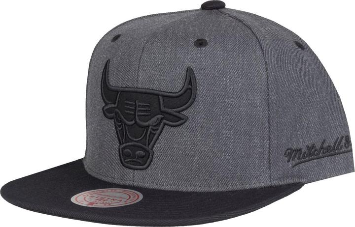 Mitchell & Ness Snapback Cap - DARK Chicago Bulls charcoal