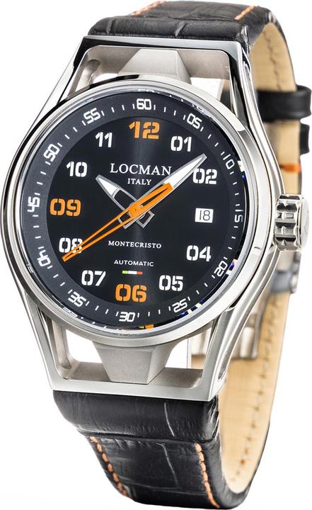 Produktbild Locman Italy Armbanduhr Montecristo Automatik Ref.0537 (Analoguhr, 42 mm)