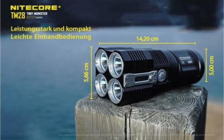 Image du produit Nitecore TM28 - 6000 lumens (14.20 cm, 6000 lm)