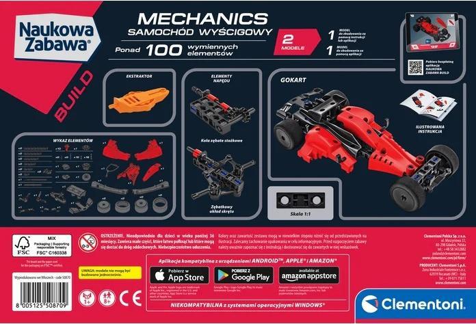 Actual product image Clementoni Mechanical laboratory construction kit - racing car