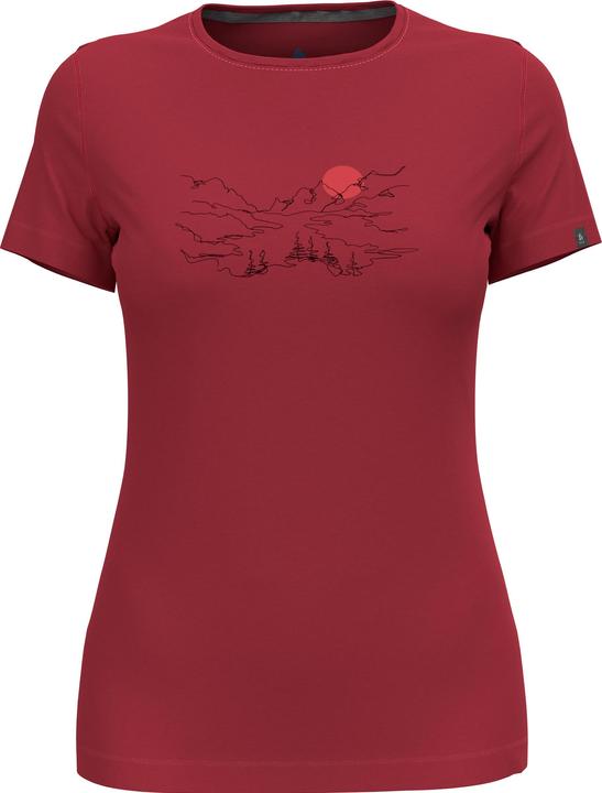 Actual product image Odlo Kumano T-shirt with valley print (XS)