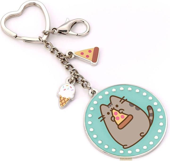 Carat PUSHEEN - Pizza - Porte-clés