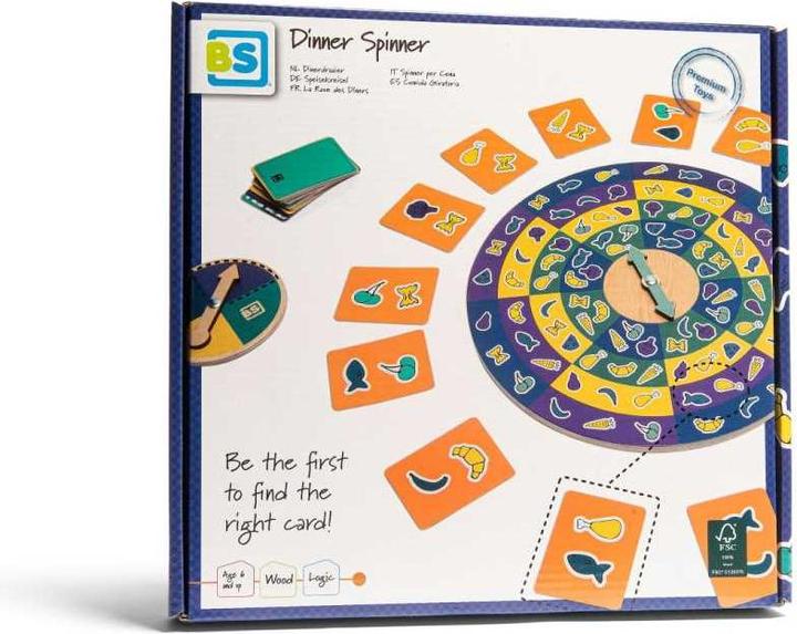 Produktbild BS Spiel 'Dinner Spinner' (Französisch, Deutsch, Italienisch, Englisch)