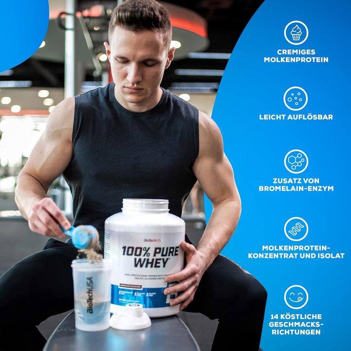 Immagine prodotto Biotech USA 100 Siero di latte puro (Vaniglia Bourbon, 1 pz., 2270 g)