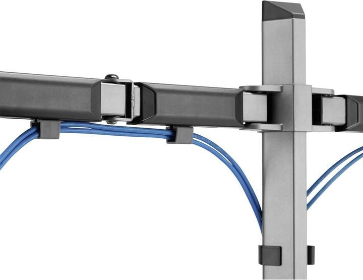 Actual product image myWall Fully mobile table holder for 2 flat screens (Table, 32.01")