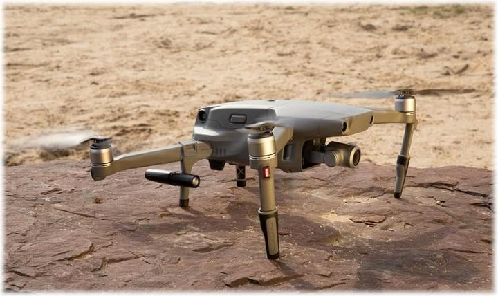 Image du produit Pgytech Rallonge de train d'atterrissage et phares à double LED (Support d'atterrissage pour drones, DJI Mavic 2)