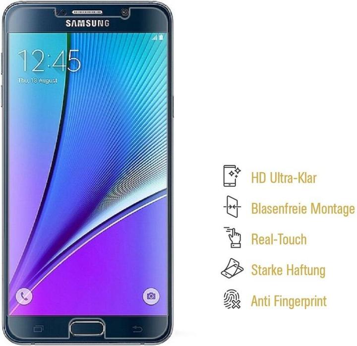 Produktbild Protectorking 6x Displayschutz HD Klar (6 Stück, Samsung Galaxy Note 5)