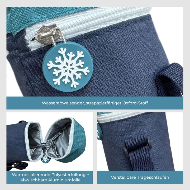 Produktbild Hermex Kühltasche für Flaschen Isoliertasche Thermotasche Flaschenkühltasche (3 l)